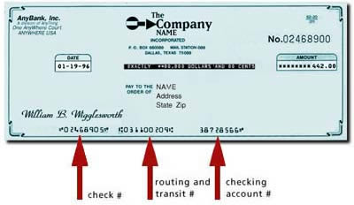 business checks