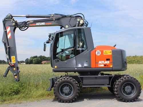 ATLAS Large Excavator 160 WSR Crawler