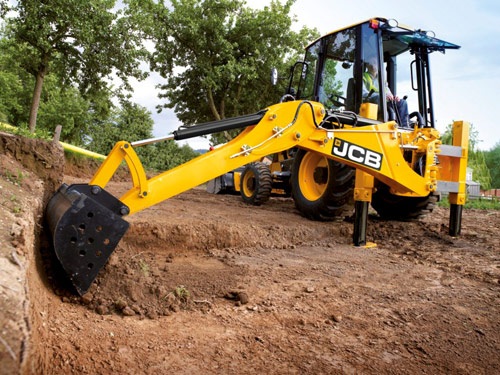 JCB Backhoe Loader MIDI CX Wheel