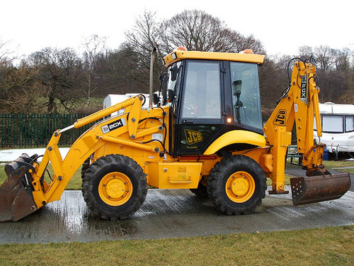 JCB Backhoe Loader 2CX Wheel