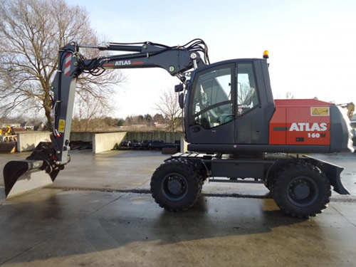 ATLAS Large Excavator 160 W Wheel
