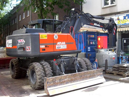 ATLAS Large Excavator 180 WSR Wheel