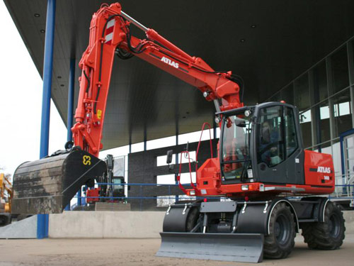 ATLAS Large Excavator  140 W Wheel