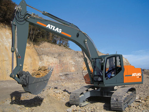 ATLAS Large Excavator 210 LC Crawler