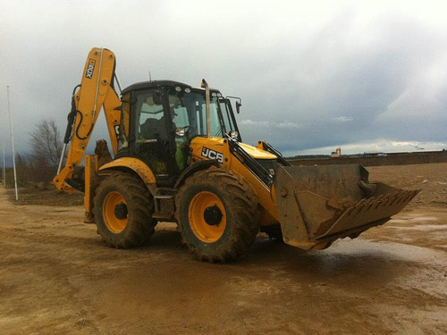 JCB Backhoe Loader 5CX Wheel