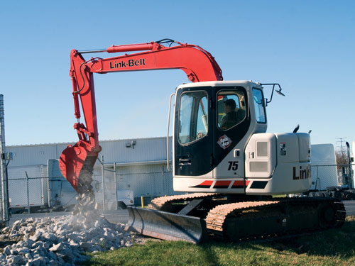 LBX LINK-BELT Medium Excavator 75 MSR Crawler
