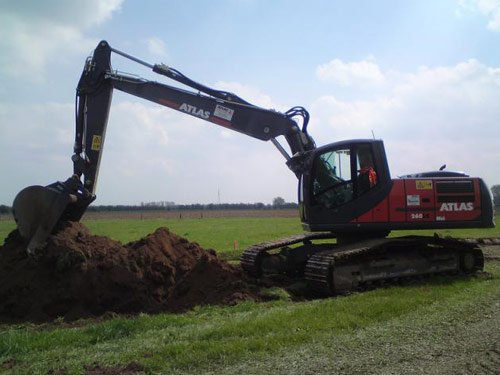 ATLAS Large Excavator 260 LC Crawler