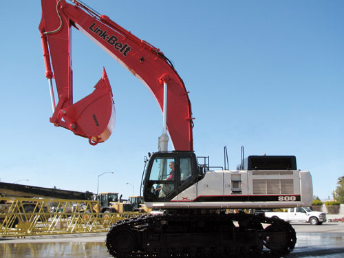 LBX LINK-BELT Large Excavator 800 X2 Crawler
