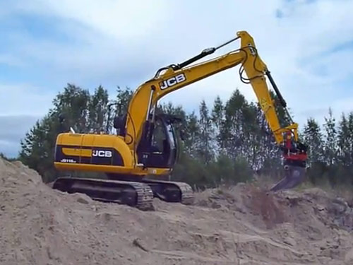 JCB Large Excavator JS115 Crawler