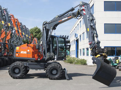 ATLAS Large Excavator 160 W Wheel