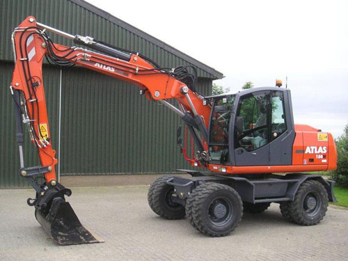 ATLAS Large Excavator  150 W Wheel