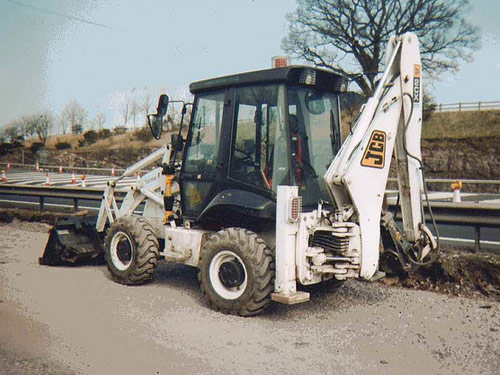JCB Backhoe Loader 2CX Wheel