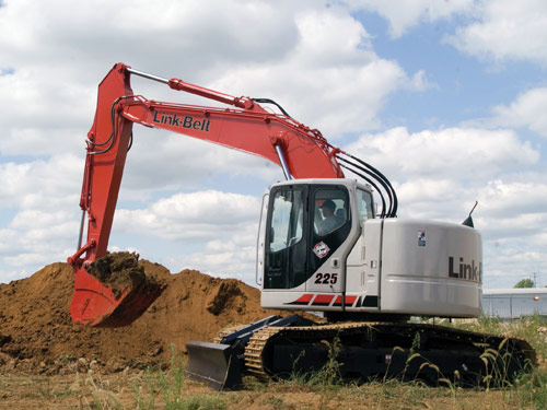 LBX LINK-BELT Large Excavator 225 MSR Crawler