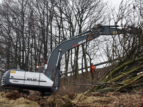 ATLAS Large Excavator 210 LC Crawler