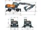 ATLAS Large Excavator 220 W Wheel