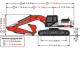 LBX LINK-BELT Large Excavator 210 X3 Crawler
