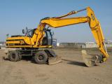 JCB Large Excavator JS200W Wheel