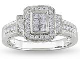 Miadora 14k White Gold 1/3ct TDW Diamond Ring (G-H, I1-I2) | Luxury Jewelry