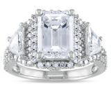 Miadora 14k White Gold 3 3/4ct TDW Certified Diamond Engagement Ring (E, SI1) | Luxury Jewelry