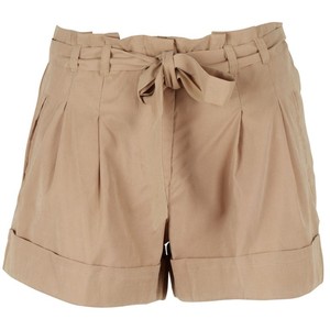 AX Paris AX Paris Tie Waist Short Beige - shorts | shortebi | შორტები