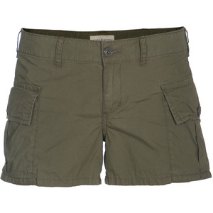 Denim & Supply By Ralph Lauren Safari Olive Cotton Shorts - shorts | shortebi | შორტები