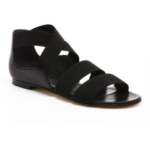 Stuart Weitzman Flat Sandals - Bounce Elastic - Women's Flat Sandals | Sandalebi | სანდალები
