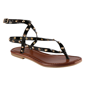 LOVIA - Women's Flat Sandals | Sandalebi | სანდალები