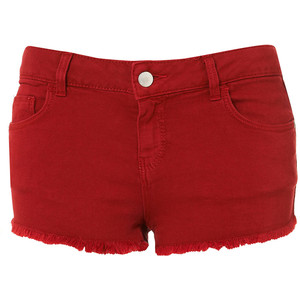 MOTO Cherry Denim Hotpants - shorts | shortebi | შორტები