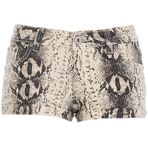 Snake Print Shorts - shorts | shortebi | შორტები