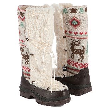 Muk Luks  Women's Sesu Tall Snow Boot   Vanilla - Women's Boots