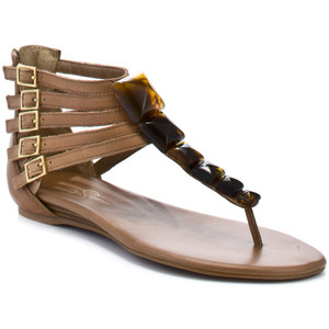 Jessica Simpson Demeter - Light Taupe - Women's Flat Sandals | Sandalebi | სანდალები
