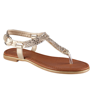 BRISKY - Women's Flat Sandals | Sandalebi | სანდალები