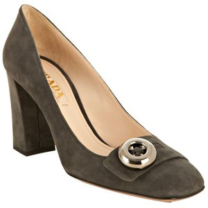 Prada Anthracite Pumps - Women's Platform Pumps | Platformebi | პლატფორმები