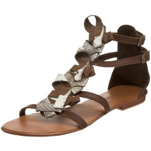 Cocobelle Women's Aphrodite Ankle-Strap Sandal - Women's Flat Sandals | Sandalebi | სანდალები
