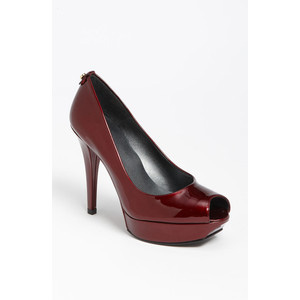 Stuart Weitzman 'Stage' Pump  Adobe Aniline 8 W - Women's Platform Pumps | Platformebi | პლატფორმები