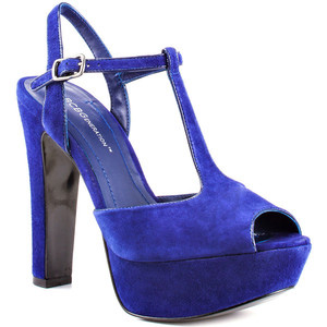 BCBGeneration Patrick - Royal Violet Suede - Women's Platform Pumps | Platformebi | პლატფორმები