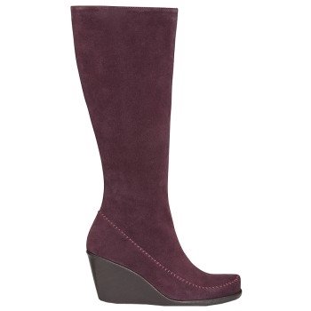 Aerosoles  Women's Gather Round   Dk Purple Suede - Women's Boots