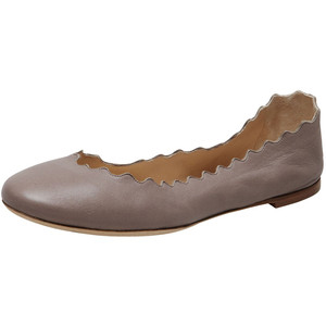 Chloe Soft Napa Leather Ballerina Flat - Women's Ballet Flat