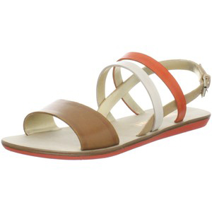 Luxury Rebel Women's Sasha Ankle-Strap Sandal - Women's Flat Sandals | Sandalebi | სანდალები