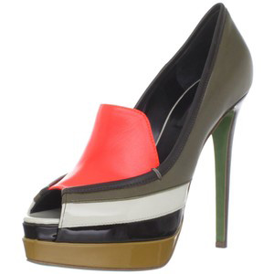  - Mujer bombas de la plataforma - zapatos