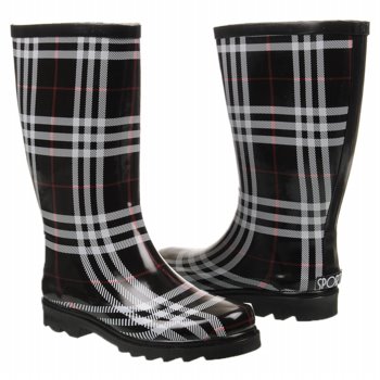 Sporto  Women's Roma   Black Plaid - Women's Boots