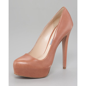 Prada Leather Platform Pump - Women's Platform Pumps | Platformebi | პლატფორმები