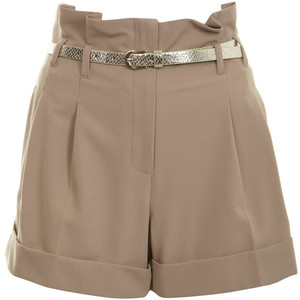 Gold Snake Belt Stone Short - shorts | shortebi | შორტები