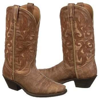 Laredo  Women's 51041   Tan-Tan Crackle Goat - Women's Boots