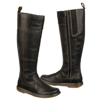 Dr. Martens  Women's Haley   Black Leather - Women's Boots