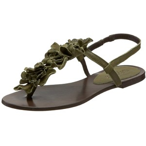 Nara Shoes Women's Domani Ankle-Strap Sandal - Women's Flat Sandals | Sandalebi | სანდალები