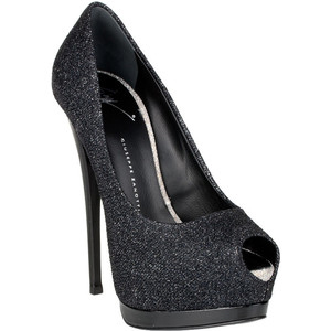 Giuseppe Zanotti Glitter Platform Pump - Women's Platform Pumps | Platformebi | პლატფორმები