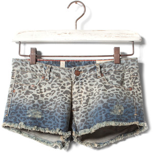 Pull & Bear Graded Denim Shorts - shorts | shortebi | შორტები
