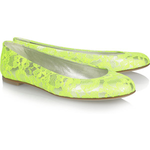 Giuseppe Zanotti Neon ballet flats - Women's Ballet Flat
