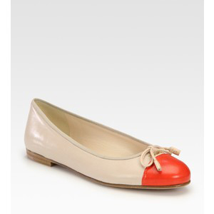 Prada Bi-Color - Women's Ballet Flat
